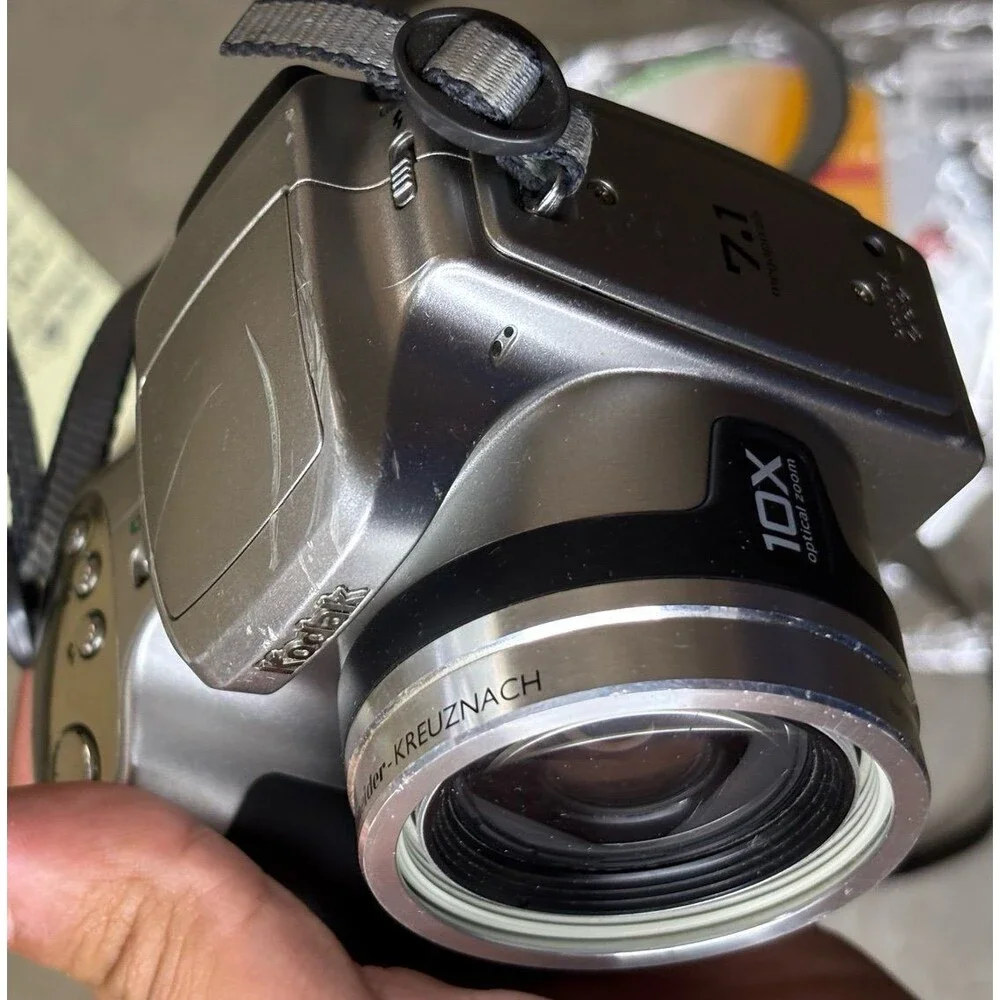 Kodak EasyShare Z710 7.1MP Digital Camera Silver Tested Works